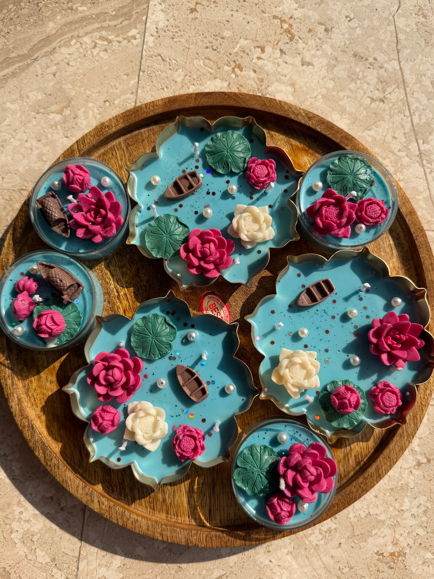 Boat Urli & Jumbo Tealights